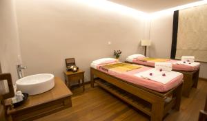 Un baño de Heritage Bagan Hotel