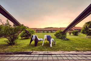 Zahrada ubytování Serravalle Golf Hotel