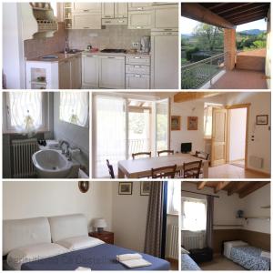 Η κουζίνα ή μικρή κουζίνα στο Agriturismo Ca' Castellani