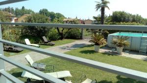 Zahrada ubytování Relais Villa Lézard