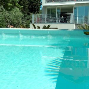 Bazén v ubytování Relais Villa Lézard nebo v jeho okolí