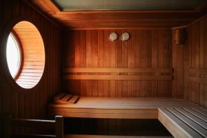 Postel nebo postele na pokoji v ubytování Landhaus am See