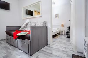 Posteľ alebo postele v izbe v ubytovaní Marszałkowska Apartament