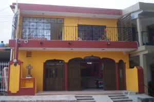Majutusasutuse Hostal Las Cruces fassaad või sissepääs