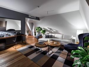 Posezení v ubytování Hotel Sadova