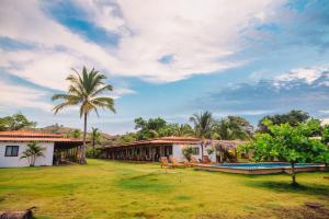 Zahrada ubytování Beach Break Hotel & Surf Camp de Playa Venao