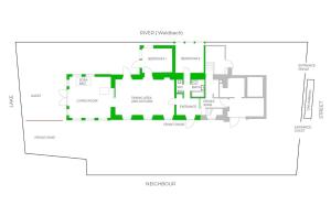 The floor plan of Loft am See