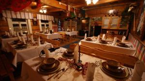Restaurace v ubytování Pension Aja
