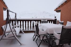 El Castillo de Celia during the winter