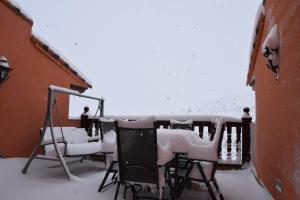 El Castillo de Celia during the winter
