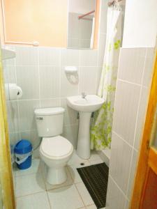 Kúpeľňa v ubytovaní EColodge Ccatan