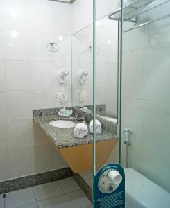 Koupelna v ubytování Nobile Suites Diamond