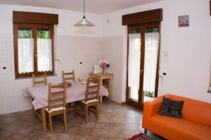 A seating area at Casa Martello