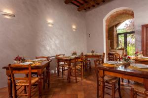 Restaurace v ubytování Agriturismo Nibbiano
