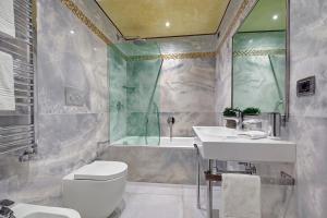 Koupelna v ubytování Hotel Tre Archi