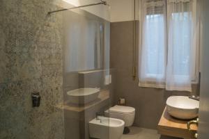 Koupelna v ubytování Casa Chiara B&B