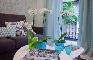 Część wypoczynkowa w obiekcie Feelathome Madrid Suites Apartments