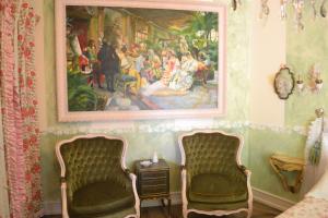 Posezení v ubytování B&B La Maison degli Angeli