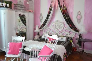 Posezení v ubytování B&B La Maison degli Angeli