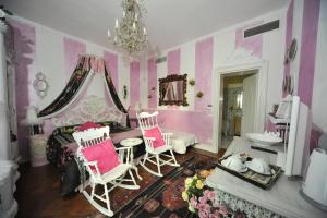 Posezení v ubytování B&B La Maison degli Angeli