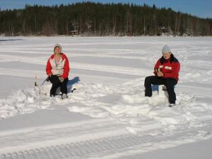 L'établissement Yli-Kaitala Holiday Resort Tuuliviiri en hiver