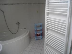 Apartman Svoboda tesisinde bir banyo