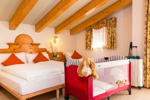 Voodi või voodid majutusasutuse Hotel Bonapace ***S toas
