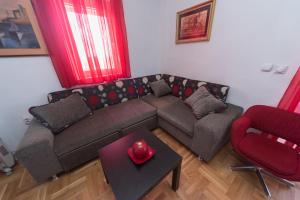 Posezení v ubytování Apartmani Jazz Aleksandra