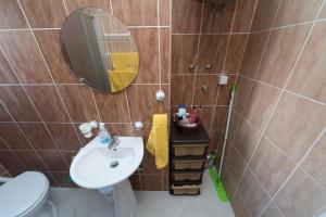 Koupelna v ubytování Apartmani Jazz Aleksandra