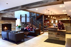 Area soggiorno di A-Lodge Boulder