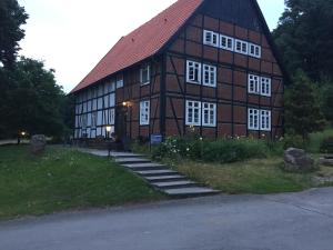 Das Gebäude in dem sich das Aparthotel befindet