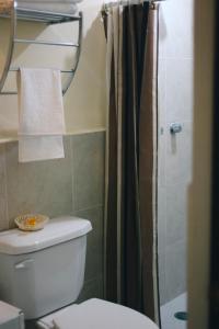 Koupelna v ubytování Hotel Maya Becan