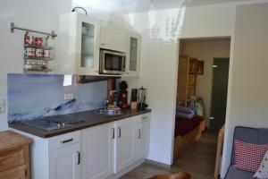 Eldhús eða eldhúskrókur á Wuerttemberger Haus - Hütte