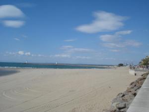 - une vue sur la plage et l'océan en arrière-plan dans l'établissement Le Galion, au Grau-dʼAgde 2 autres photos