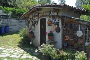 Zahrada ubytování Al Rost B&B