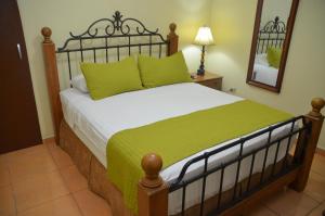 Voodi või voodid majutusasutuse Hotel Verona toas