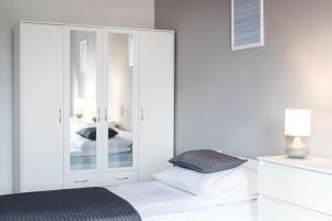 Postel nebo postele na pokoji v ubytování Hostel Zakątek ulica Grunwaldzka