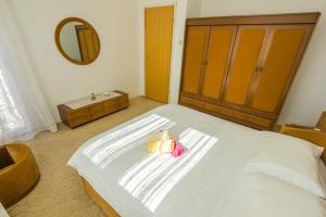 Posteľ alebo postele v izbe v ubytovaní Mimmi apartment