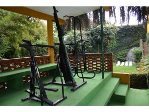 Фитнес център и/или фитнес съоражения в Casa Madero Rooms