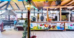 Restaurace v ubytování Camping & Bungalows Oasis