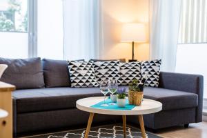 Część wypoczynkowa w obiekcie Equilibrium Apartments