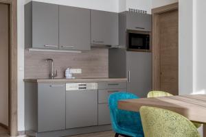 Kuchnia lub aneks kuchenny w obiekcie Top Apart Gaislachkogl