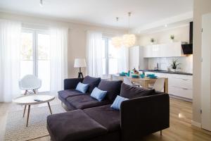 Część wypoczynkowa w obiekcie Equilibrium Apartments