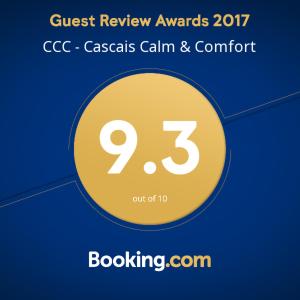 Certifikát, ocenenie alebo iný dokument vystavený v ubytovaní CCC - Cascais Calm & Comfort