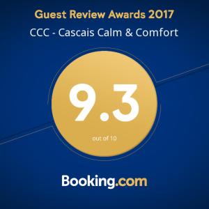 カスカイスにあるCCC - Cascais Calm & Comfortの黄色の円