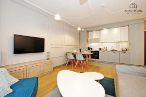 Kuchyňa alebo kuchynka v ubytovaní City Center - Riverside by Apartmore