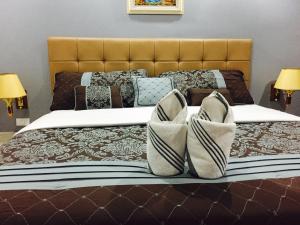 Postel nebo postele na pokoji v ubytování Relax Resort