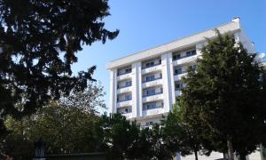 Budova, kde se aparthotel nachází