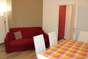 Posezení v ubytování Light & Colours Apartment