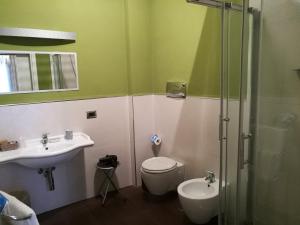 Kúpeľňa v ubytovaní Hotel Bruman